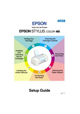 epson stylus color 460 setup user guide Epub