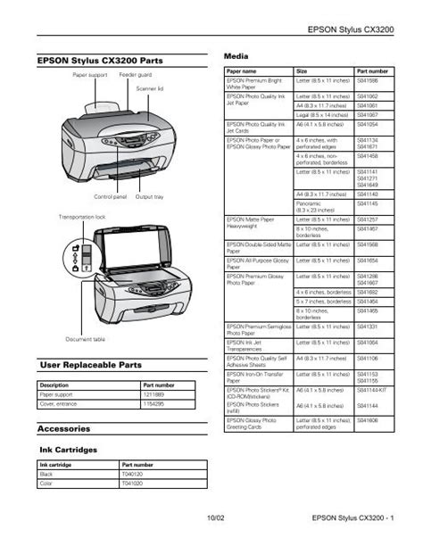 epson stylus cx3200 printer manual Reader