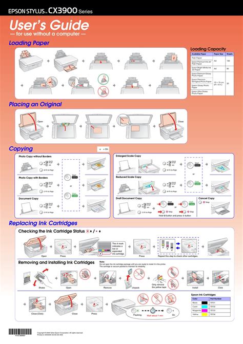 epson stylus cx3900 manual Doc