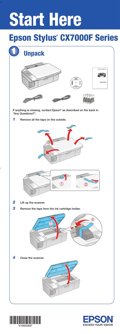 epson stylus cx7000f manual PDF