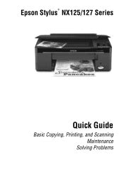 epson stylus nx125 printer manual PDF