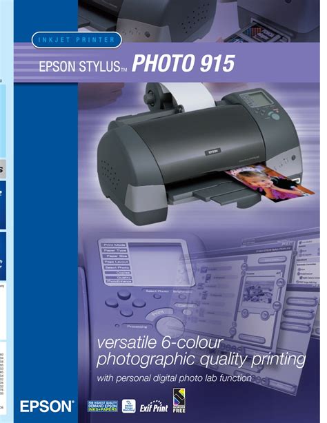 epson stylus photo 915 user guide Kindle Editon