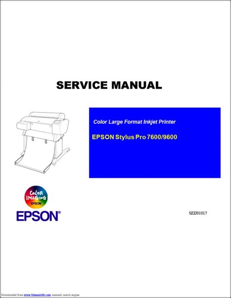 epson stylus pro 7600 parts manual PDF