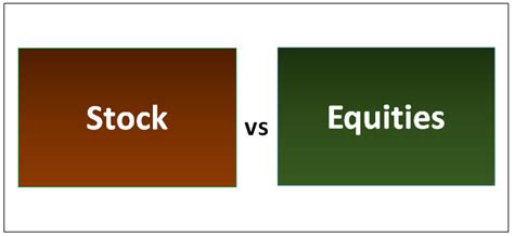 equity vs stock