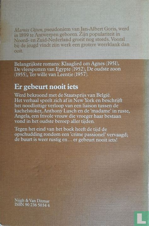 er gebeurt nooit iets PDF