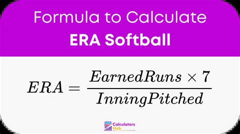 era softball calculator