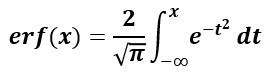 erf function in calculator