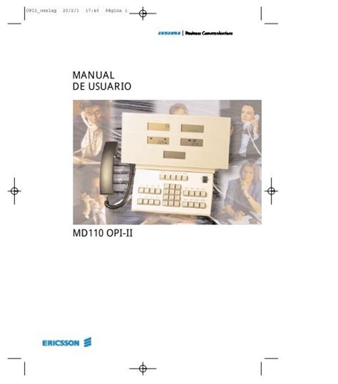 ericsson consono md110 manual Reader