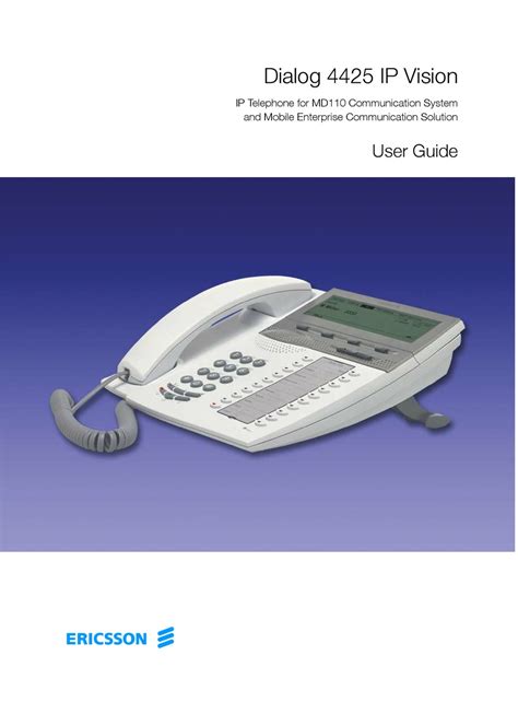 ericsson dialog 4425 ip vision user guide Kindle Editon