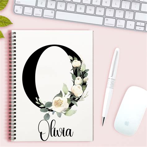 erina personalized initial journal notebook Doc