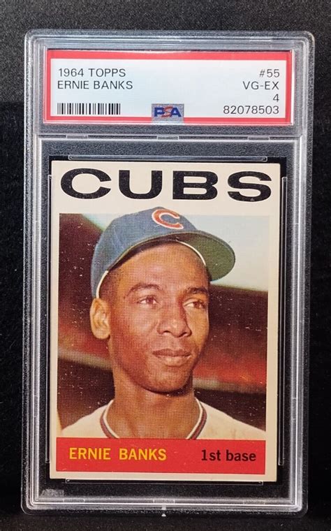 ernie banks 55 1964 topps