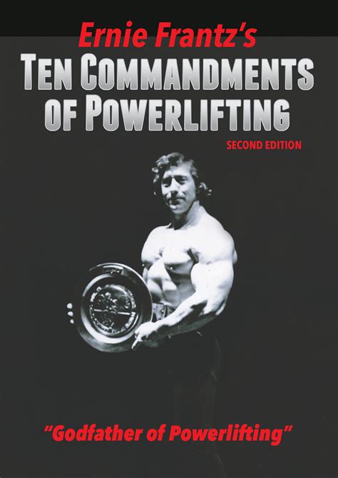 ernie frantz’s ten commandments of powerlifting second edition Epub