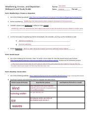 erosion deposition study guide answer key pdf PDF