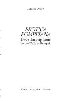 erotica pompeiana  Ebook PDF