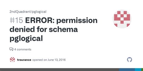 Error Permission Denied For Schema Pg Catalog