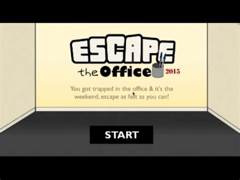 Escape The Office 2015 Walkthrough