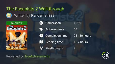 Escapists 2 Walkthrough