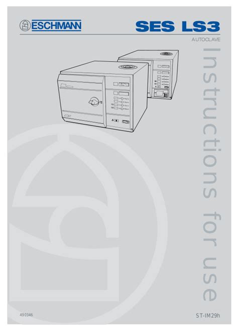 eschmann ses ls3 service manual user guide PDF