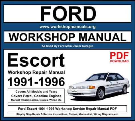 escort mk4 workshop manual pdf Reader