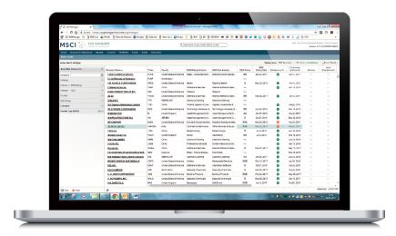 esg manager msci
