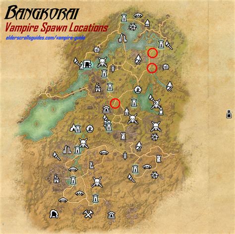 eso vampire locations