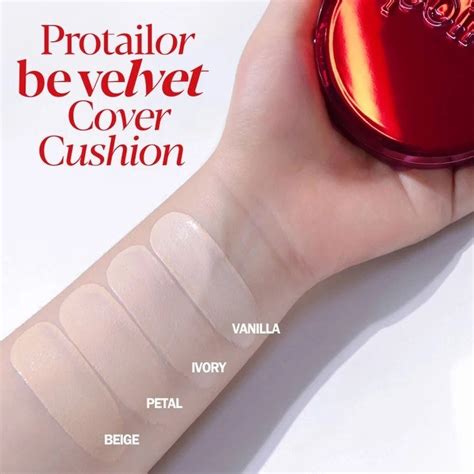 espoir pro tailor be velvet cover cushion new class shades