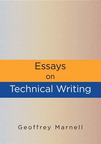 essays technical writing geoffrey marnell Epub