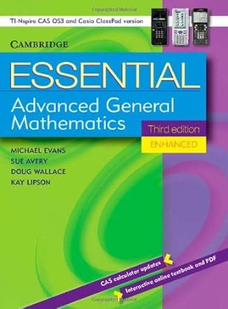 essential advanced general mathematics third edition enhanced tin cp version Ebook Epub