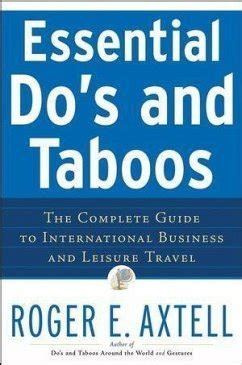 essential do s and taboos essential do s and taboos Reader