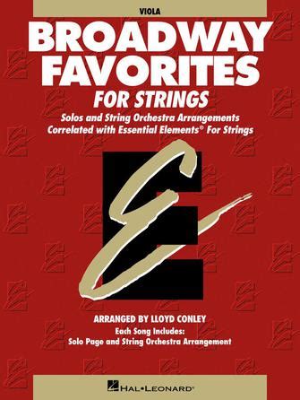 essential elements broadway favorites for strings viola Epub
