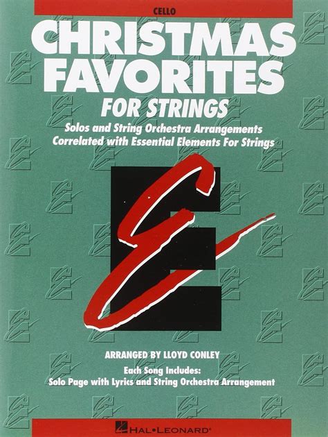 essential elements christmas favorites for strings cello Doc