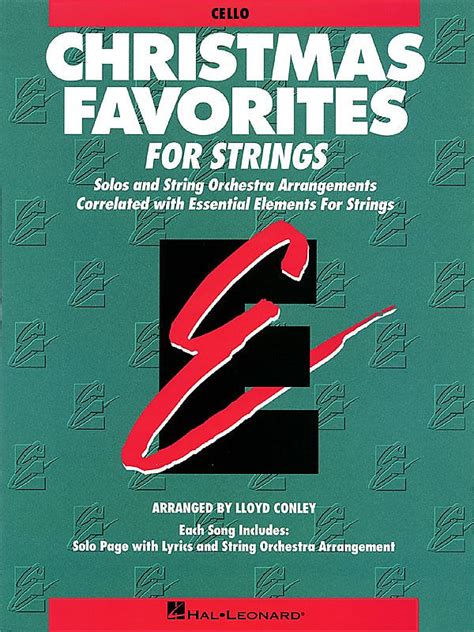 essential elements christmas favorites for strings cello Doc