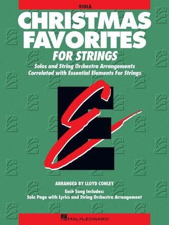essential elements christmas favorites for strings viola Kindle Editon