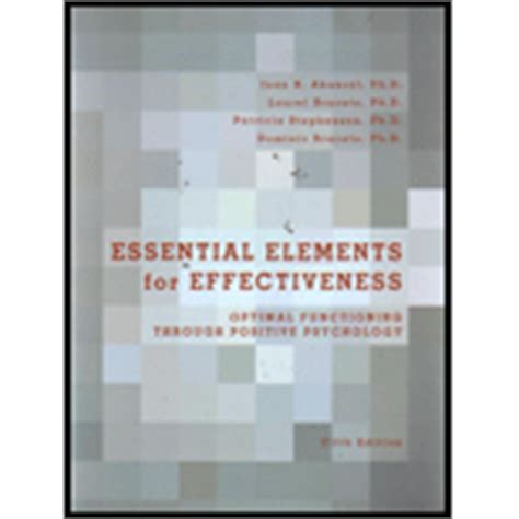 essential elements for effectiveness 5th edition ebook PDF