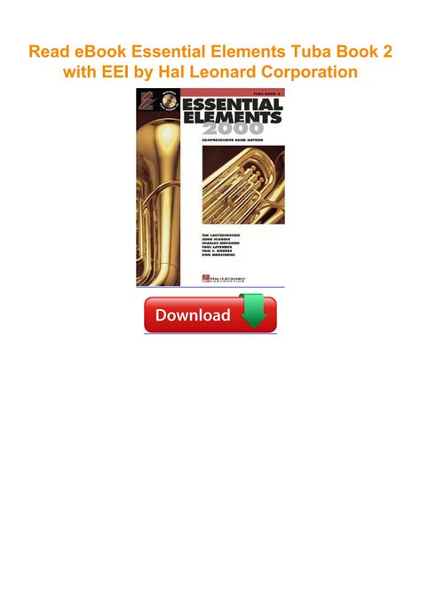 essential elements tuba Ebook Epub