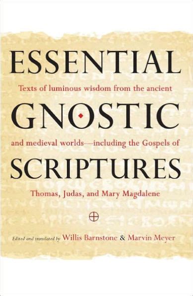 essential gnostic scriptures paperback Reader
