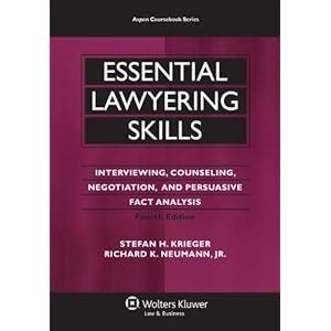 essential lawyering skills edition coursebook Reader