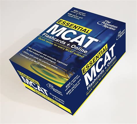 essential mcat flashcards graduate preparation Kindle Editon