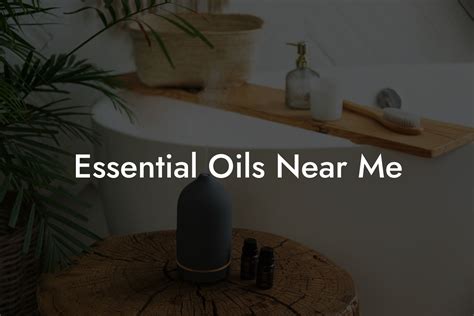 essential oil shop near me