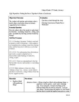 essential questions for drawing conclusions PDF