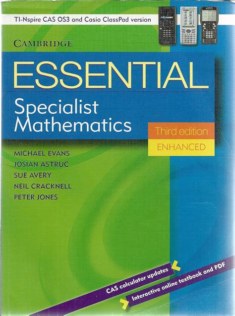 essential specialist mathematics third edition enhanced tin cp version Ebook Kindle Editon