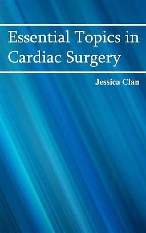 essential topics in cardiac surgery Epub