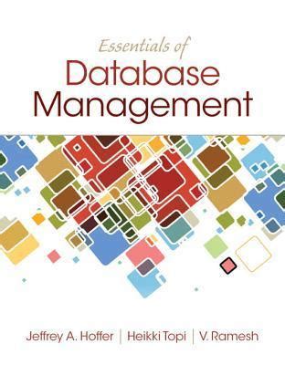 essentials database management jeffrey hoffer Doc