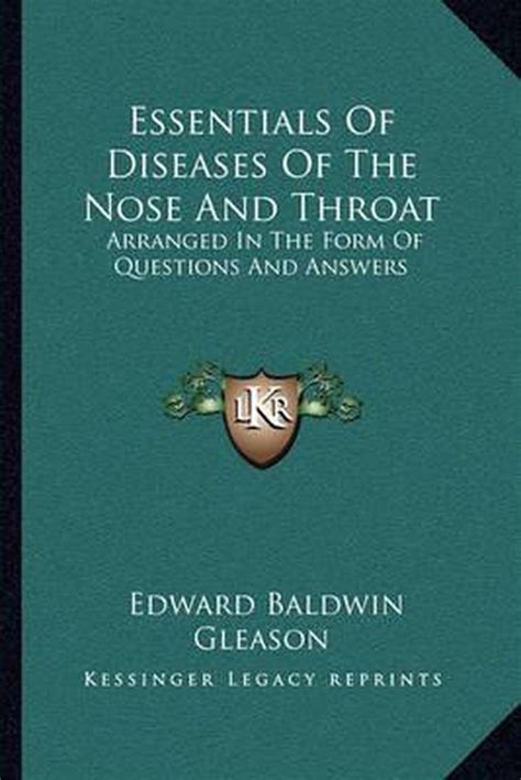 essentials diseases nose throat questions Epub