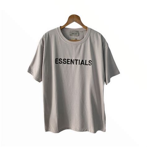 essentials grey shirt