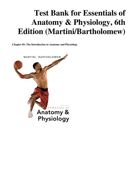 essentials of anatomy physiology 6e martini Doc