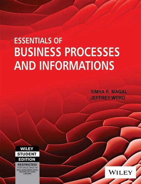 essentials of business processes and information systems Reader