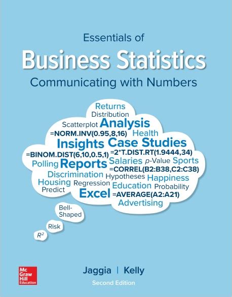 essentials of business statistics communicating with numbers Kindle Editon