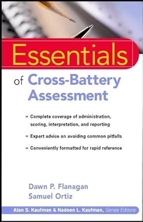 essentials of cross battery assessment Kindle Editon