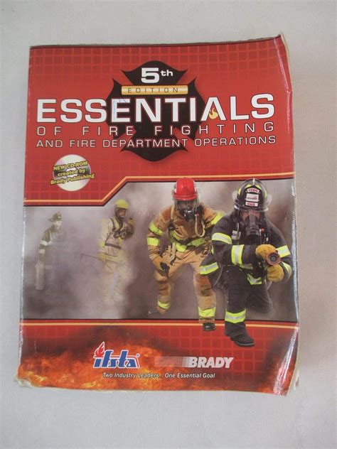 essentials of fire fighting and fire department operations 5th edition PDF